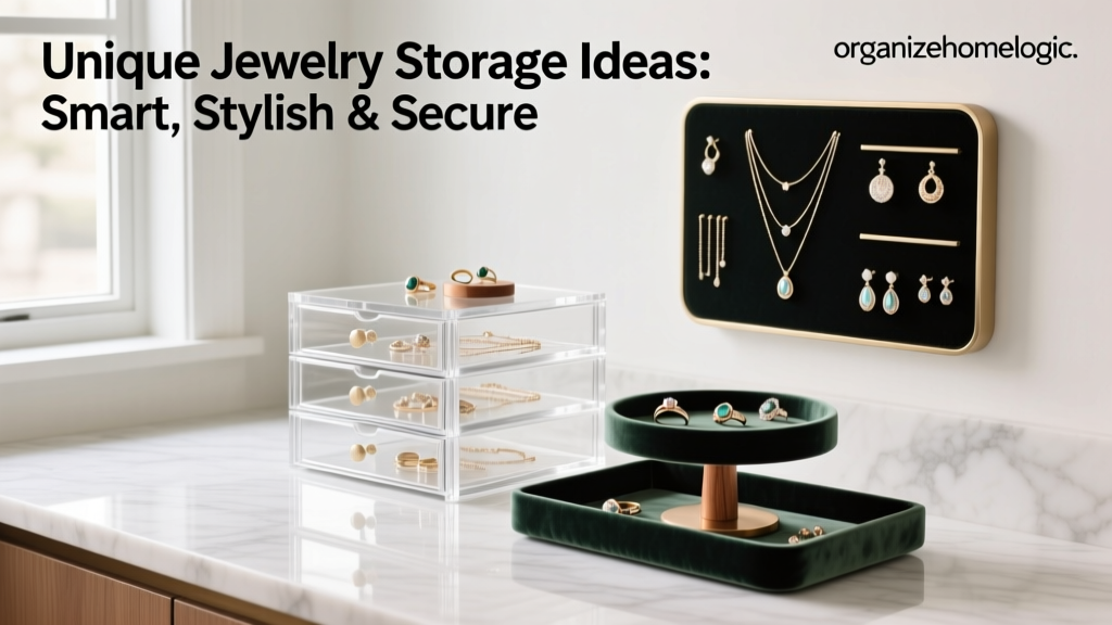 Unique Jewelry Storage Ideas: Smart, Stylish & Secure