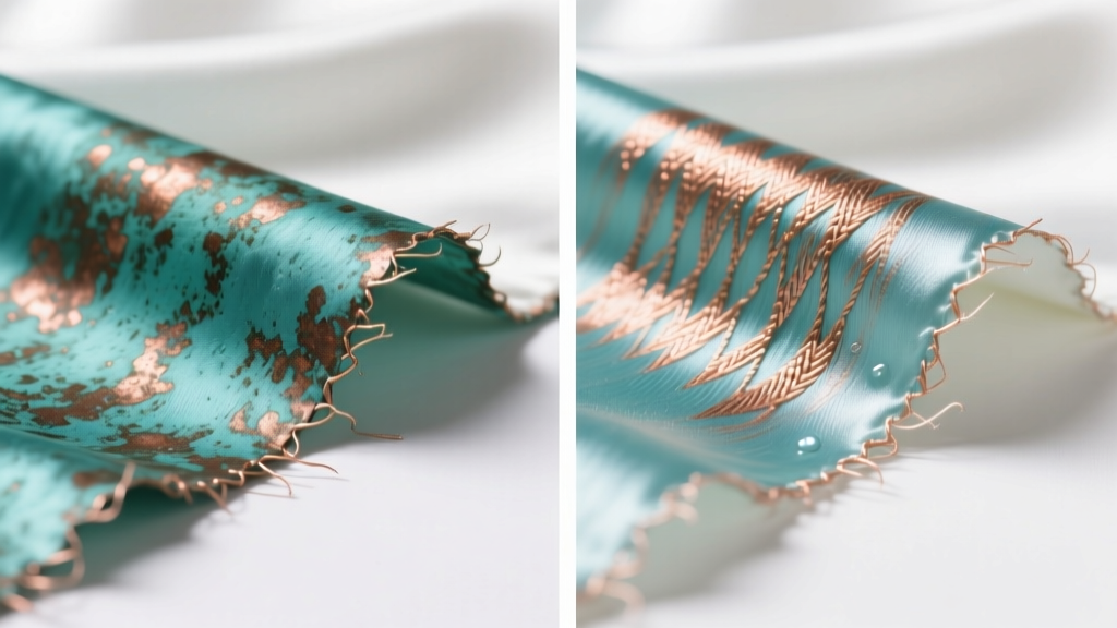 How to Remove Copper Patina from Silk Safely