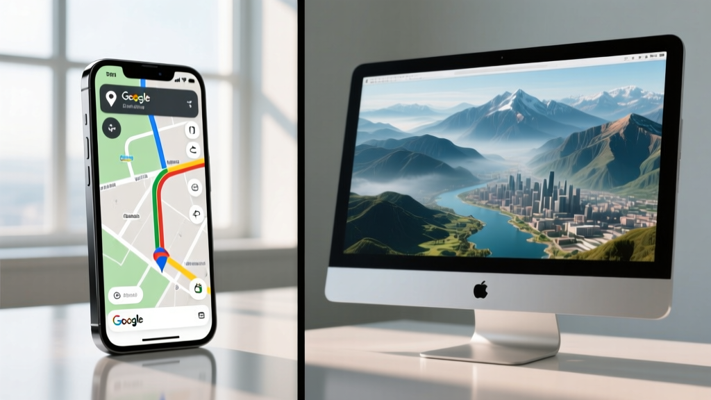 What Is the Difference Between Google Earth and Google Maps?