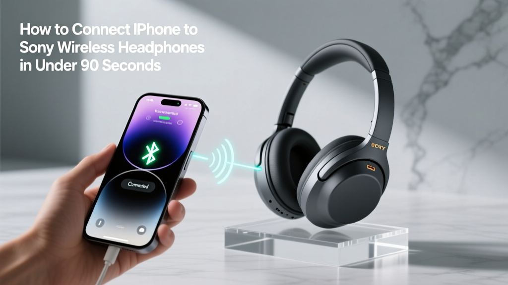 iPhone to Sony Wireless Headphones: Fast Pair (2026)