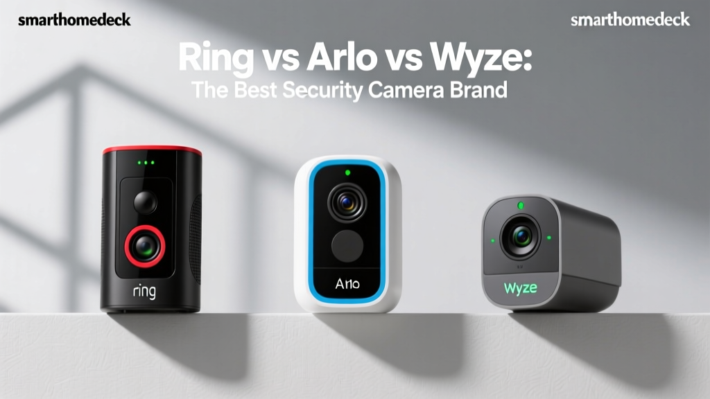 Ring vs Arlo vs Wyze: The Best Security Camera Brand