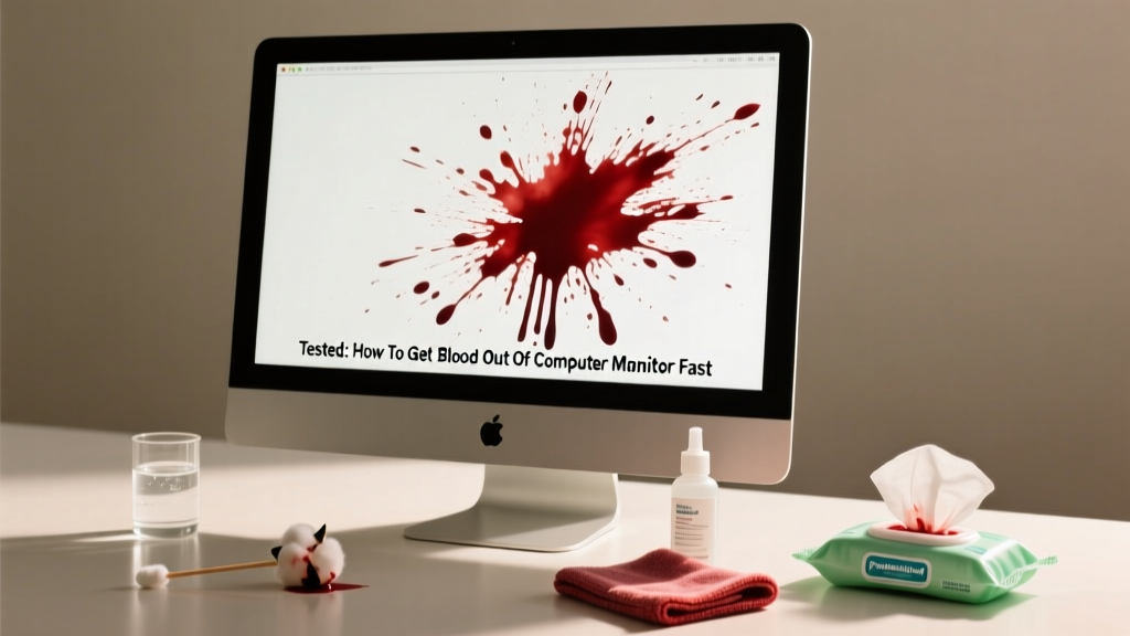 Tested: How To Get Blood Out Of Computer Monitor Fast