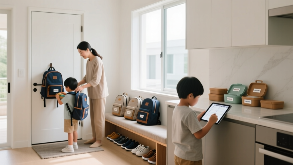 The 5-Minute 'Launch Pad' System for School Mornings