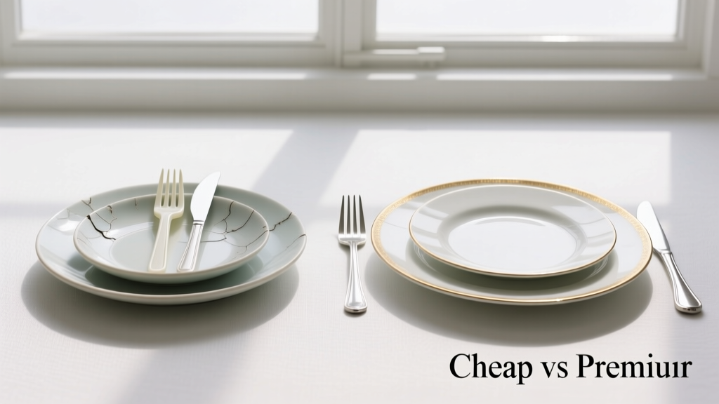 Cheap vs Premium Tableware: Value Guide