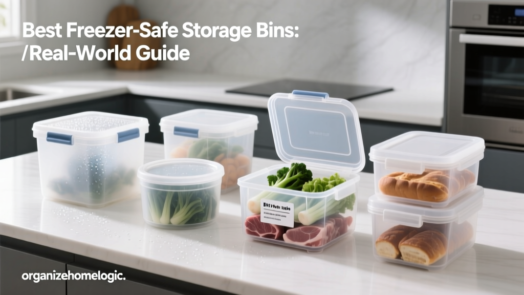 Best Freezer-Safe Storage Bins: Real-World Guide