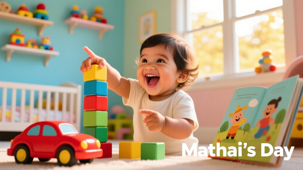Mathai: A Toddler’s First Steps in Mathematical Thinking Through Everyday Play