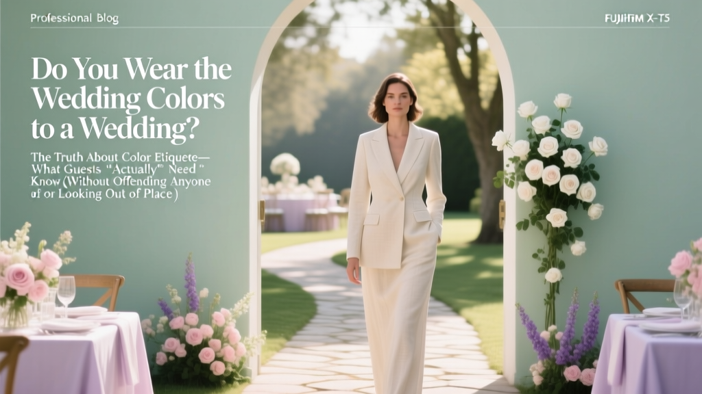 Do You Wear Wedding Colors to a Wedding? (2026)