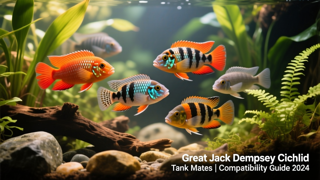 23 Great Jack Dempsey Cichlid Tank Mates (Compatibility Guide 2024)