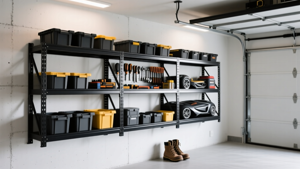 Best Heavy Duty Garage Storage Shelves (2024 Guide)