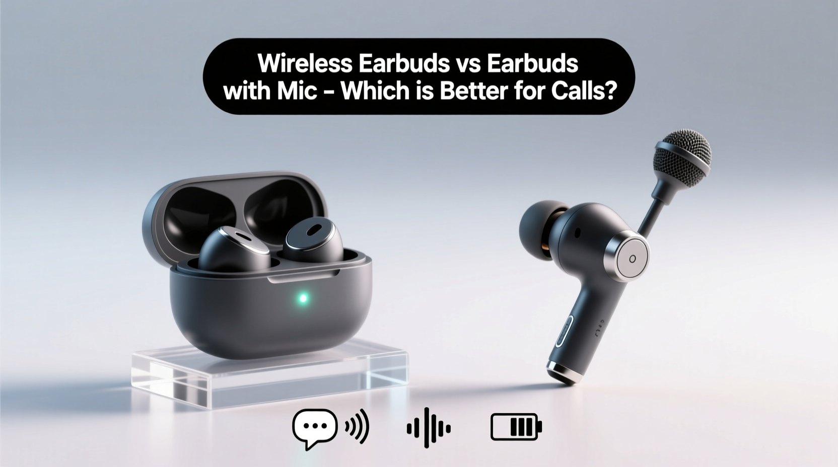 wireless earbuds vs earbuds with mic which is better for calls