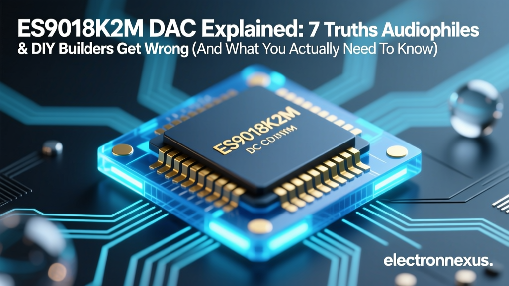 ES9018K2M DAC Explained: 7 Truths Audiophiles & DIY Builders Get Wrong (And What You Actually Need To Know)