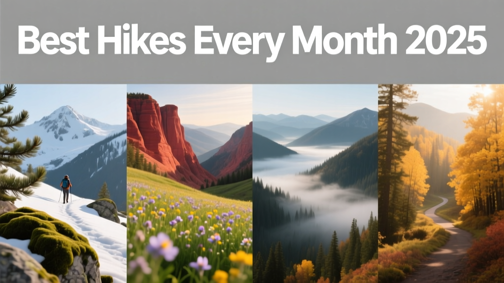 Best Hikes Every Month 2025: A Seasonal Guide to Underrated Trails Worldwide