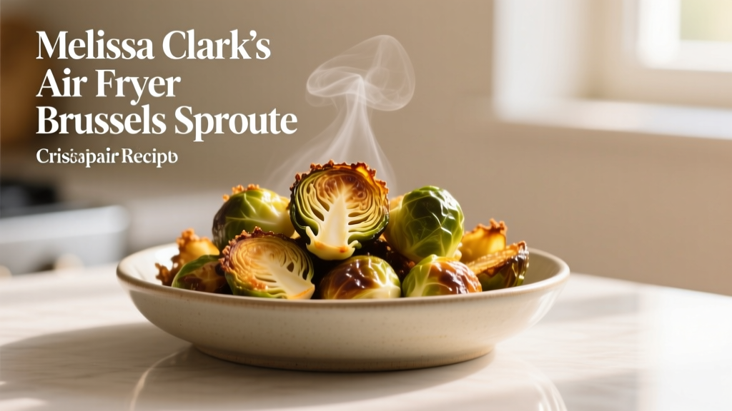 Melissa Clark’s Air Fryer Brussels Sprouts Recipe