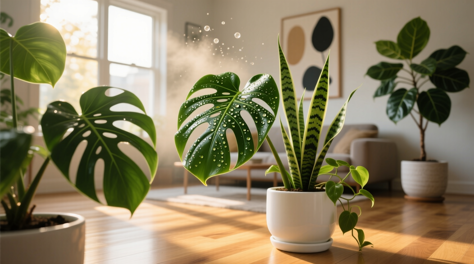do indoor plants clean air