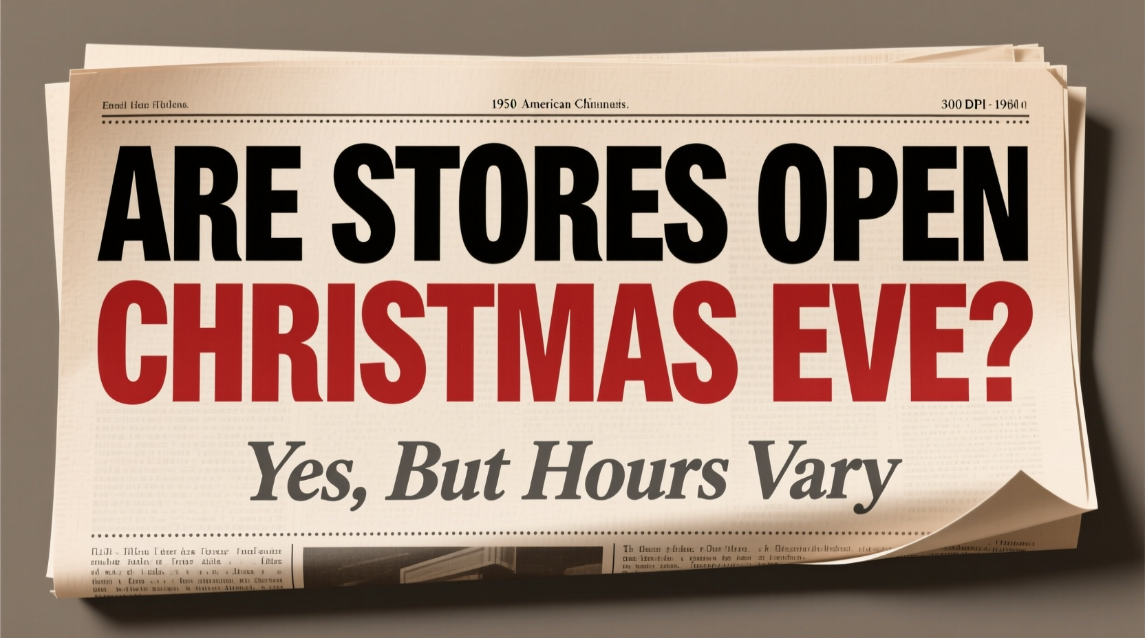 are stores open christmas eve