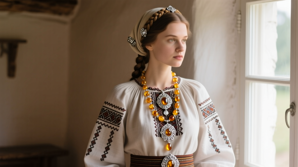 Lithuanian Folk Dress Amber Jewelry & Silver Clasps 2026 Guide