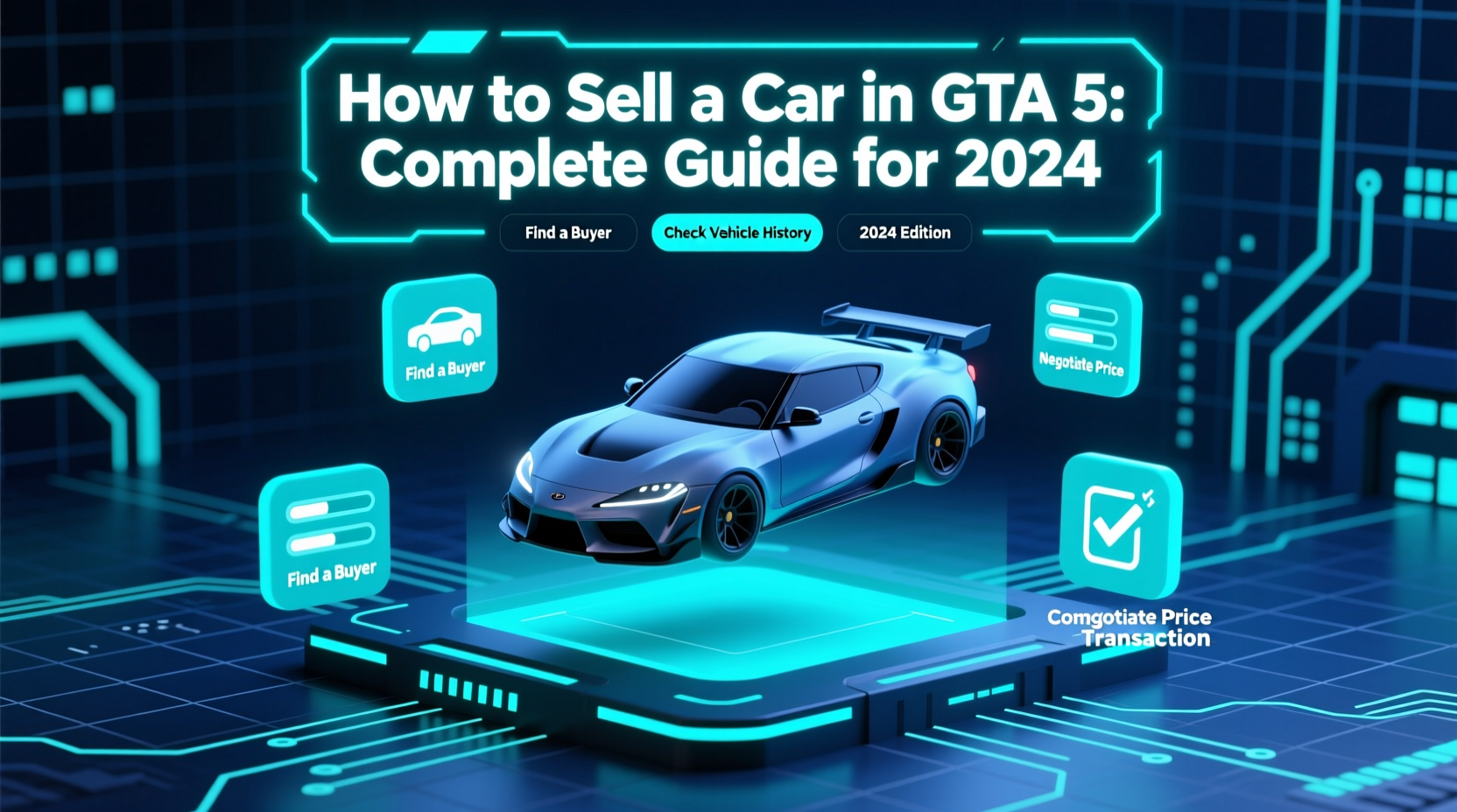 how to sell a car gta 5