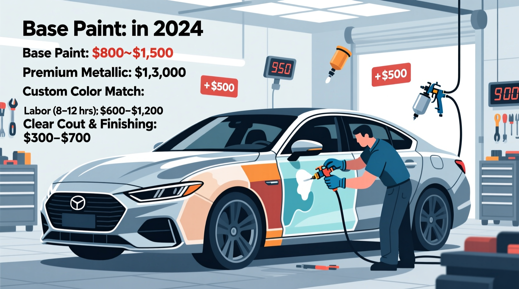 how much does it cost to get a car repainted