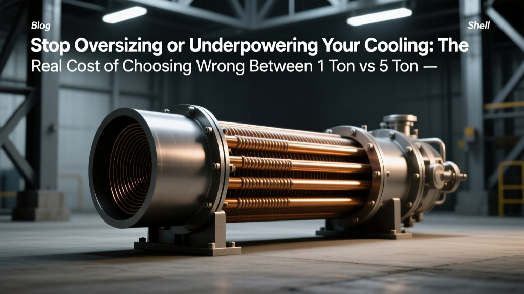 1 Ton vs 5 Ton Chiller: Capacity, Efficiency & ROI