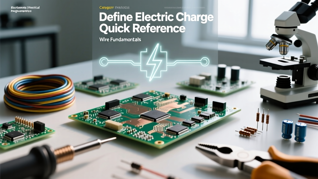 Define Electric Charge: Quick Reference for Electronics & Wiring