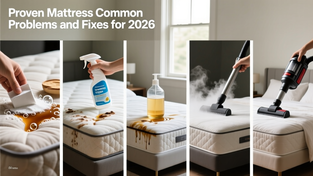 Proven Mattress Common Problems and Fixes for 2026