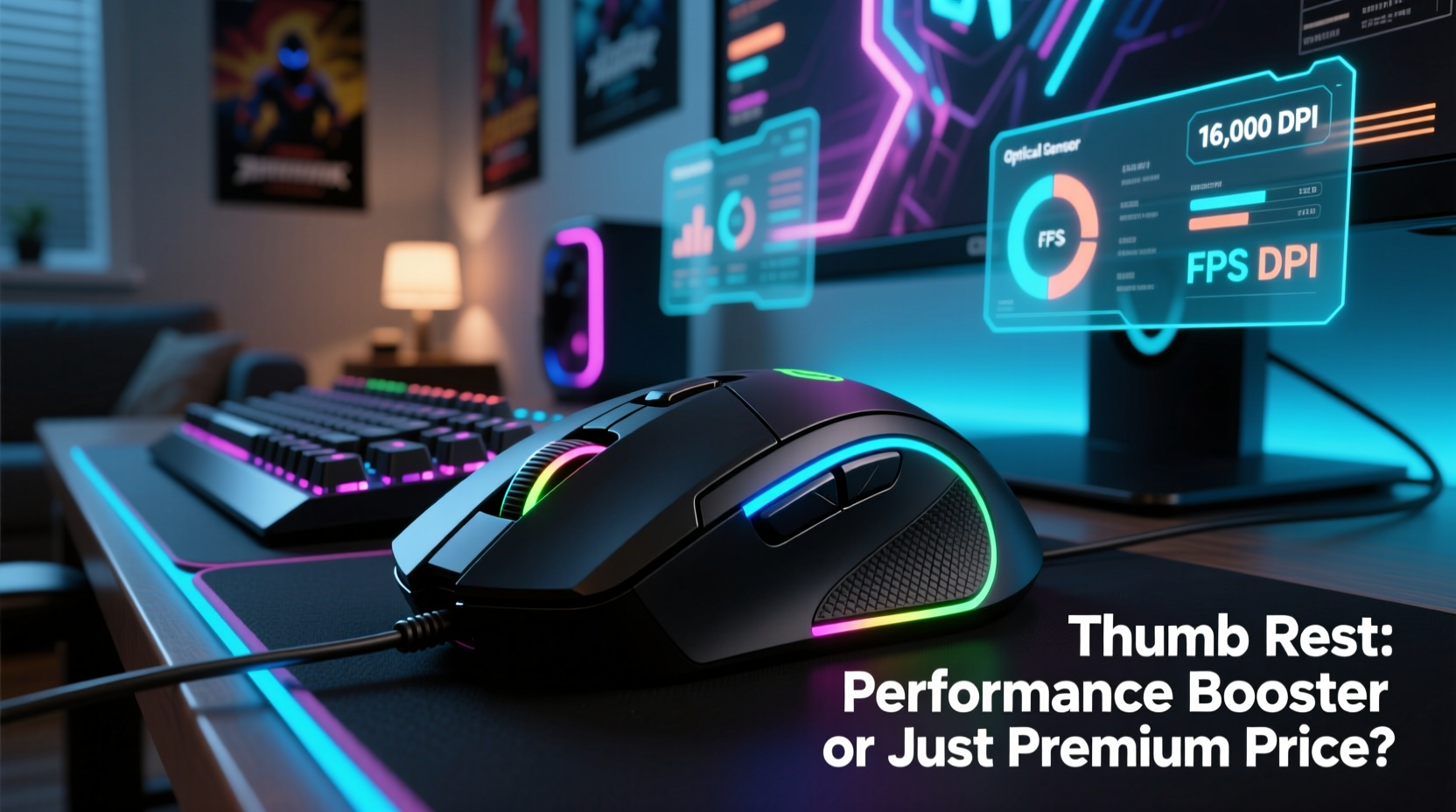 gaming mice with thumb rests do they improve performance or just cost more