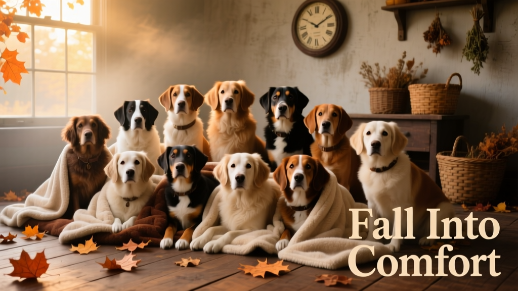 These 13 Dogs in Blankets Are Cozy, Comfy, and Ready for Fall To Start