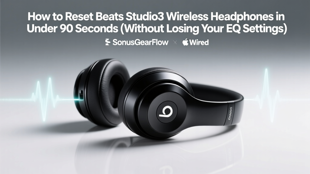 Beats Studio3 Reset Guide: Soft & Factory Reset (2026)
