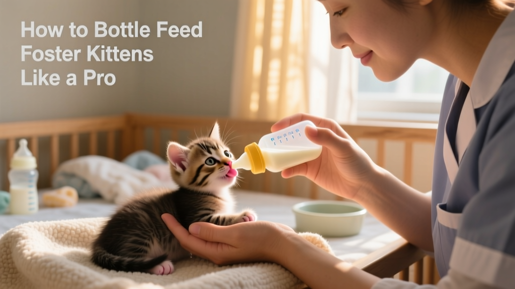 How to Bottle Feed Your Foster Kittens Like a Pro