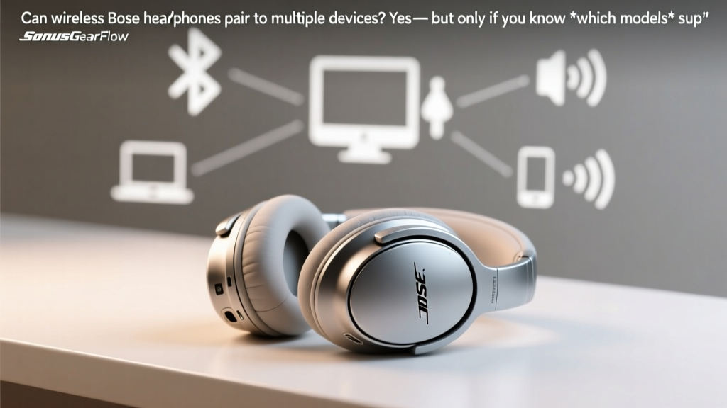 Bose Multipoint Bluetooth: Which Models Actually Support It?
