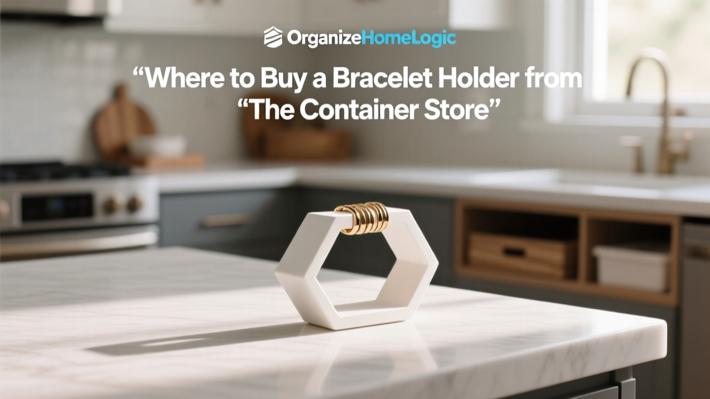 Where to Buy a Bracelet Holder from The Container Store