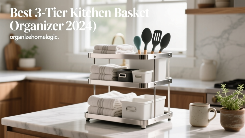 Best 3-Tier Kitchen Basket Organizer (2024)