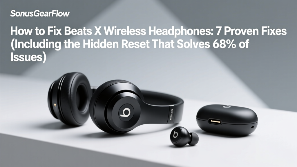 Fix Beats X Headphones: 7 Proven Fixes (2026)