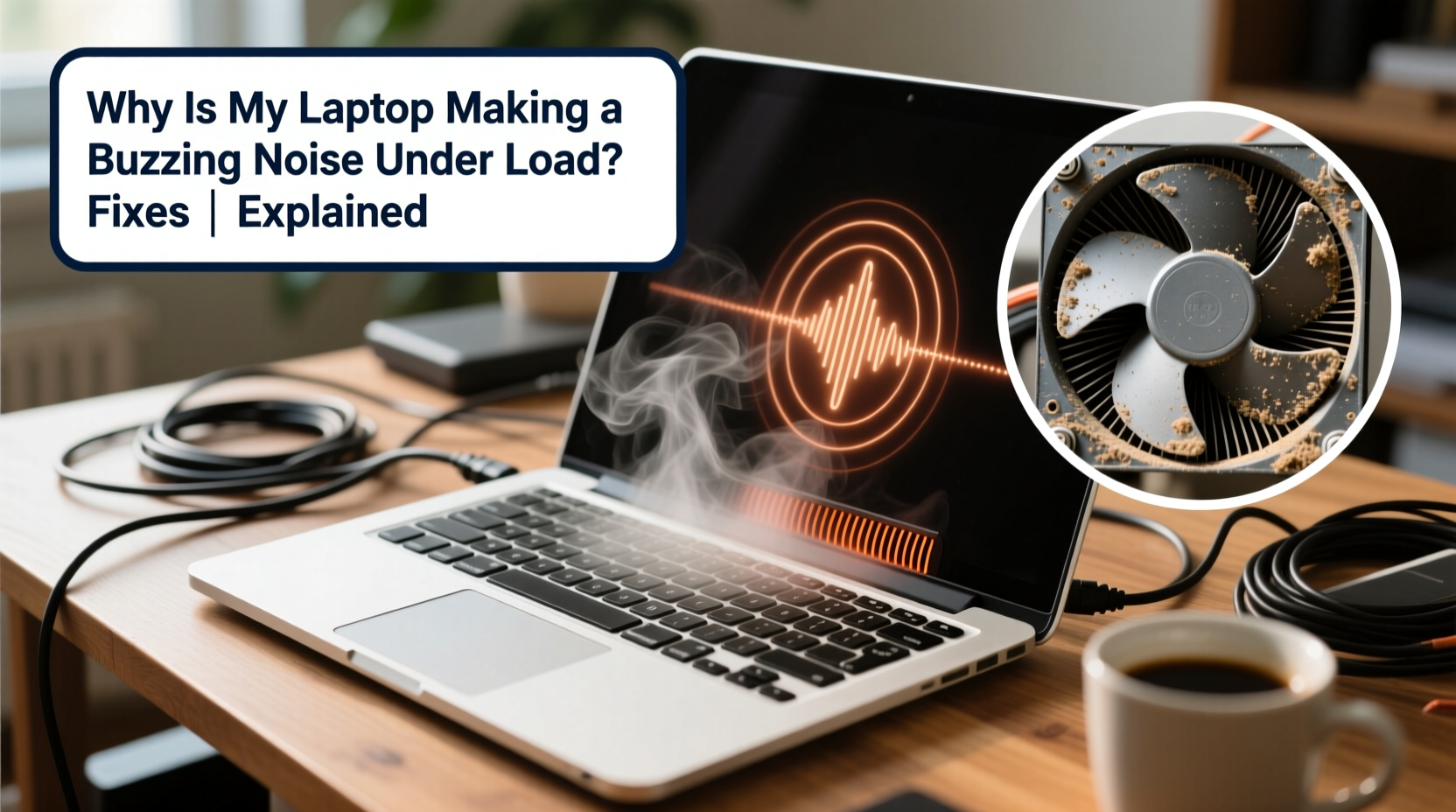 why is my laptop making a buzzing noise under load fixes explained