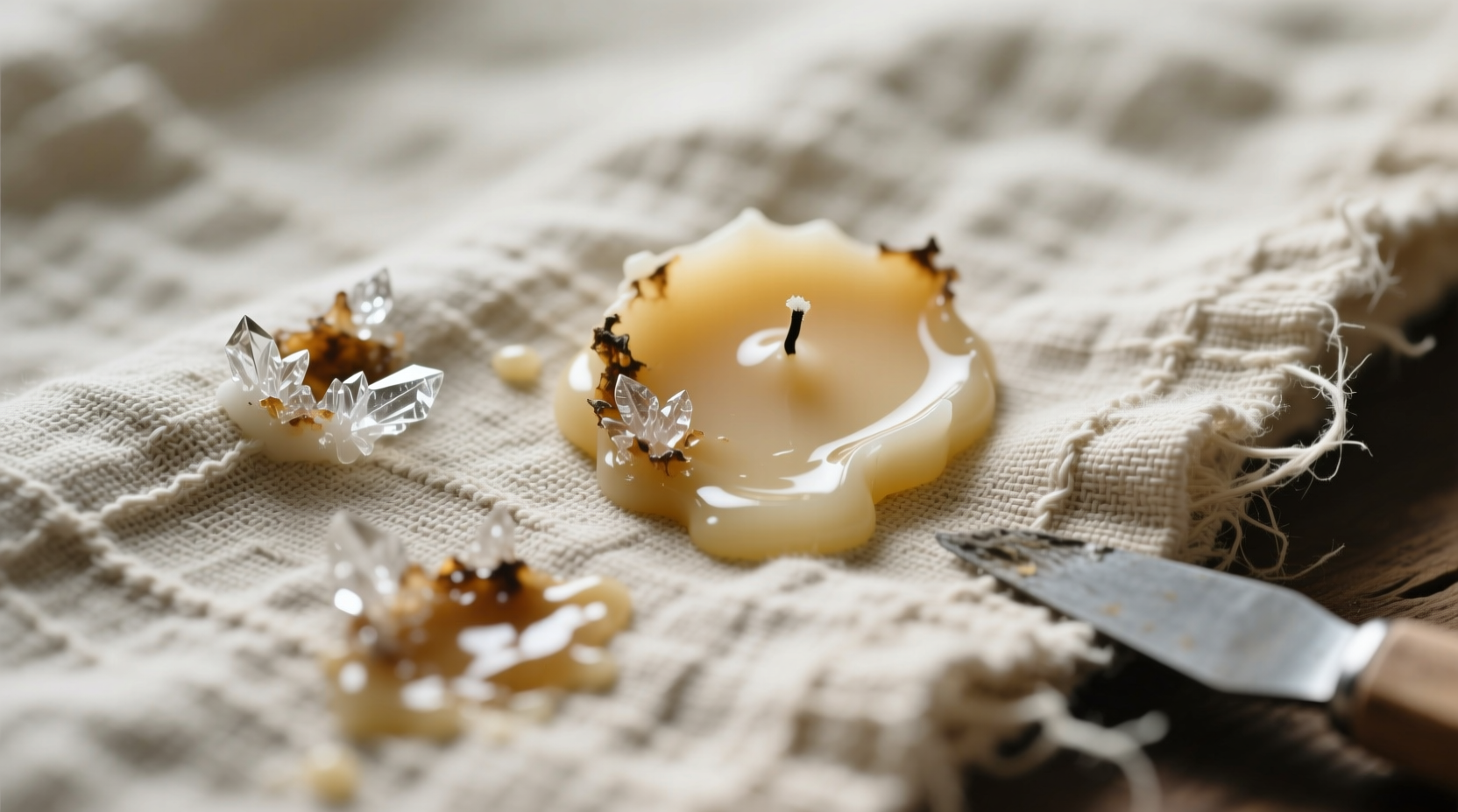 eco friendly candle wax removal