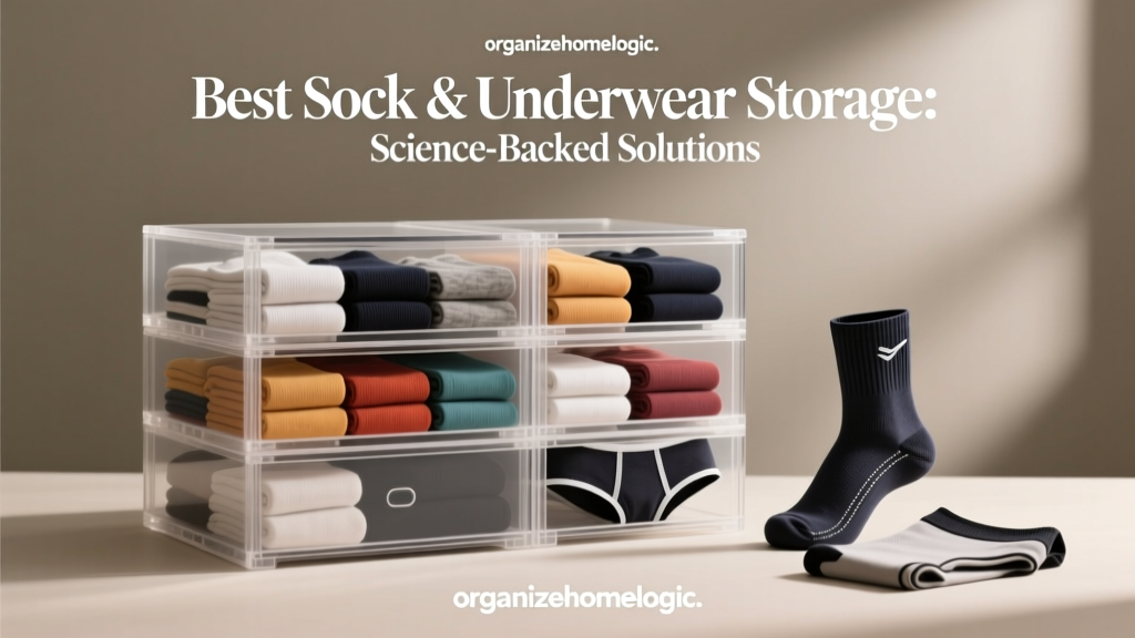 Best Sock & Underwear Storage: Science-Backed Solutions