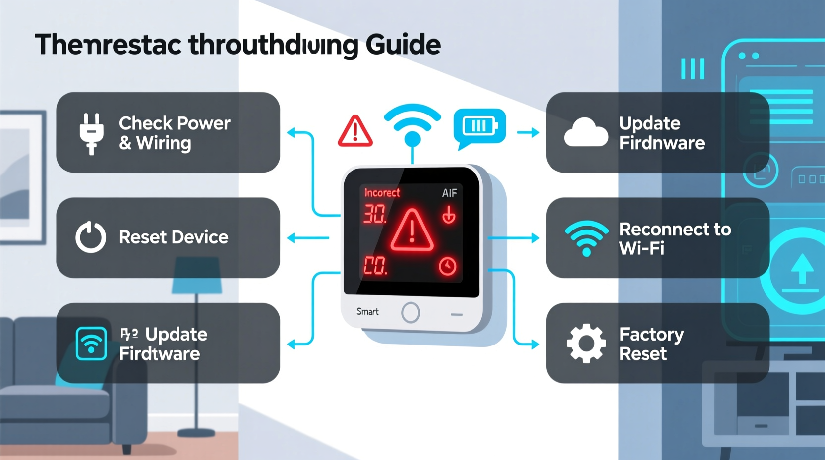 why is my smart thermostat acting weird and how to fix it fast
