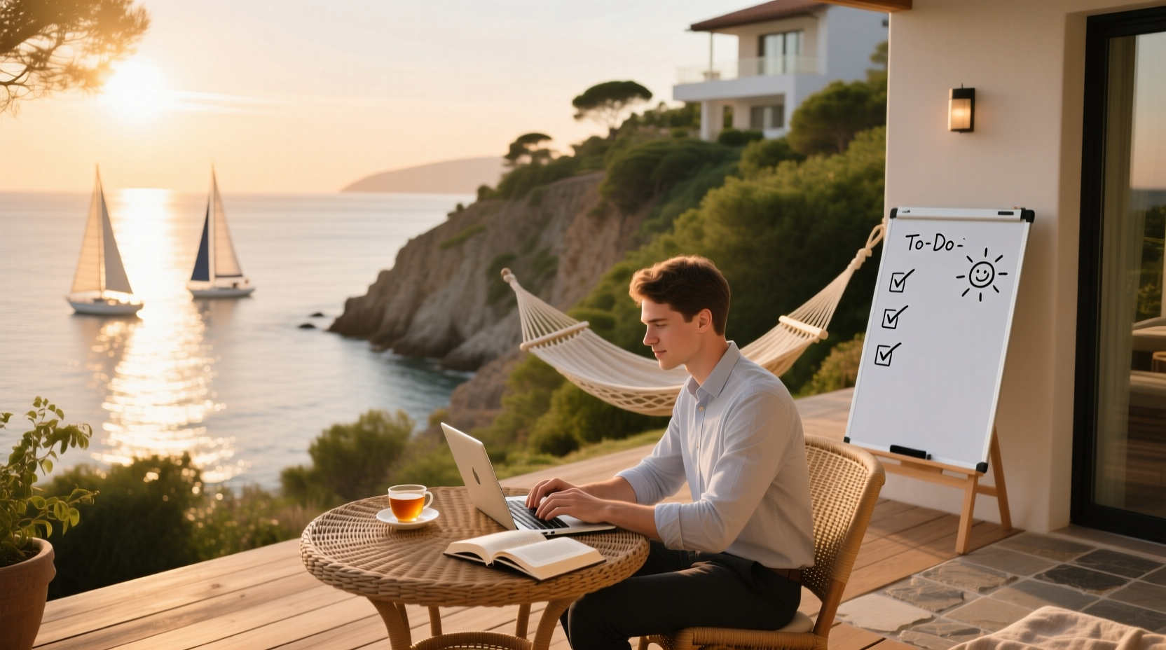 how to work while on vacation without going crazy