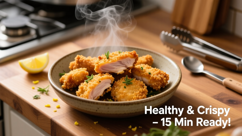 Air Fryer Breaded Chicken Chunks: Crispy, Cheap & Healthy