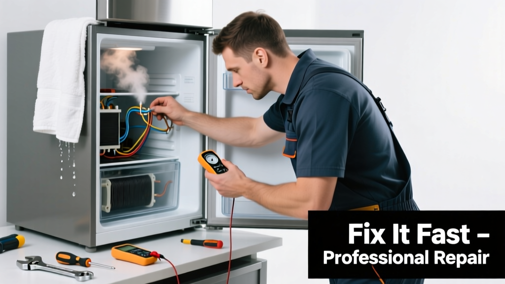 Fix a Smelly, Malfunctioning Refrigerator Fast
