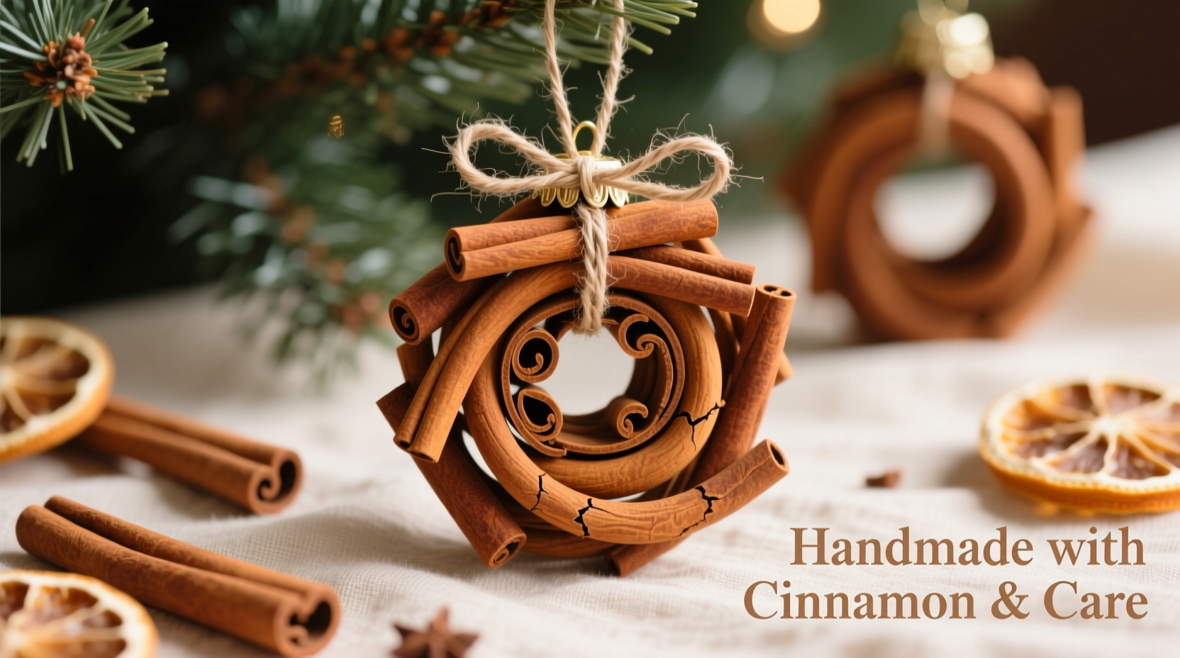 how to make homemade cinnamon stick ornaments without them cracking