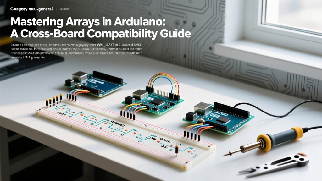 Mastering Arrays in Arduino: A Cross-Board Compatibility Guide