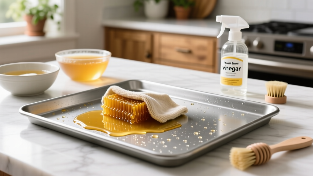 Tested: How to Get Honey Out of Baking Sheets Fast