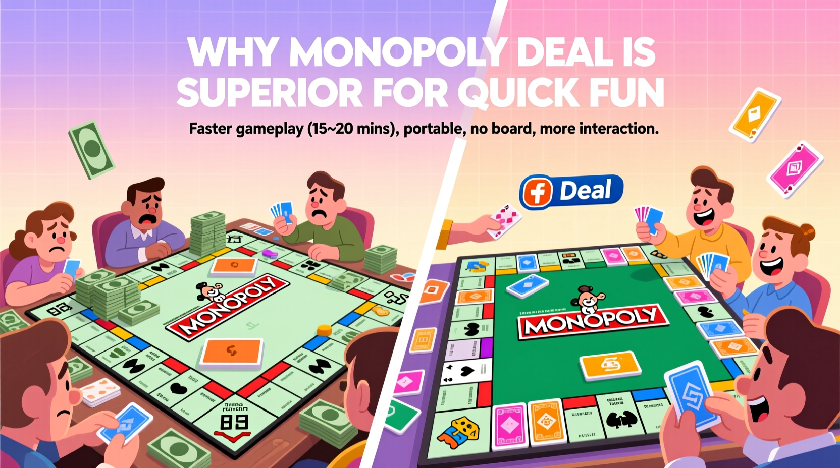 monopoly deal vs regular monopoly why the card game is superior for quick fun