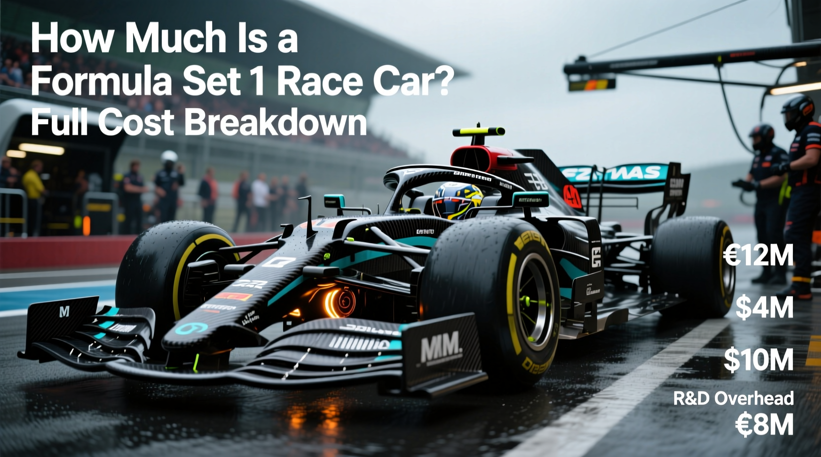 how much is a formula 1 race car