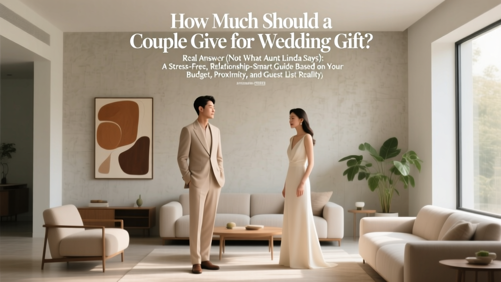 Wedding Gift Guide: Budget & Relationship Tips