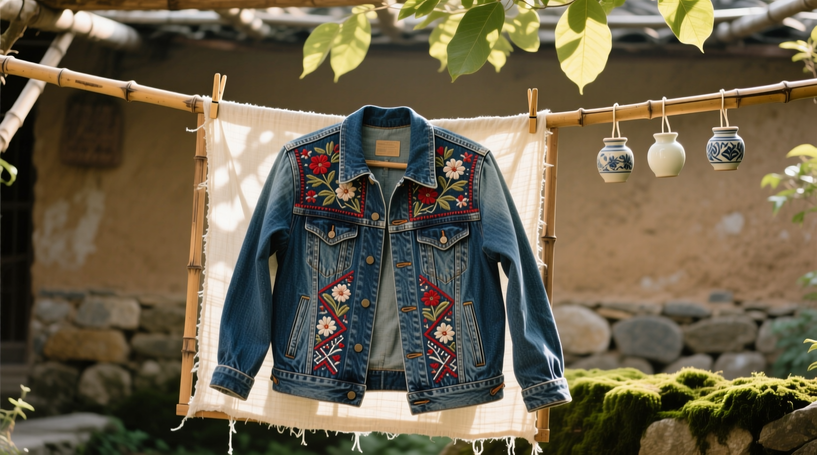 eco friendly cleaning tips for embroidered denim