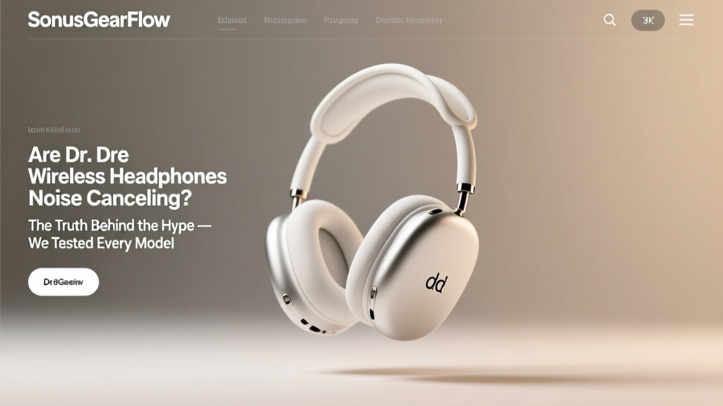 Dr. Dre Wireless Headphones ANC: Real-World Test (2026)