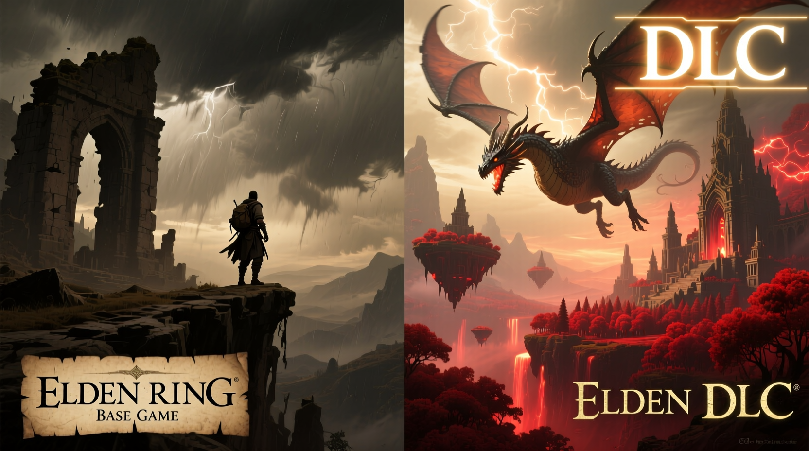 elden ring dlc vs base game is the new content worth the wait