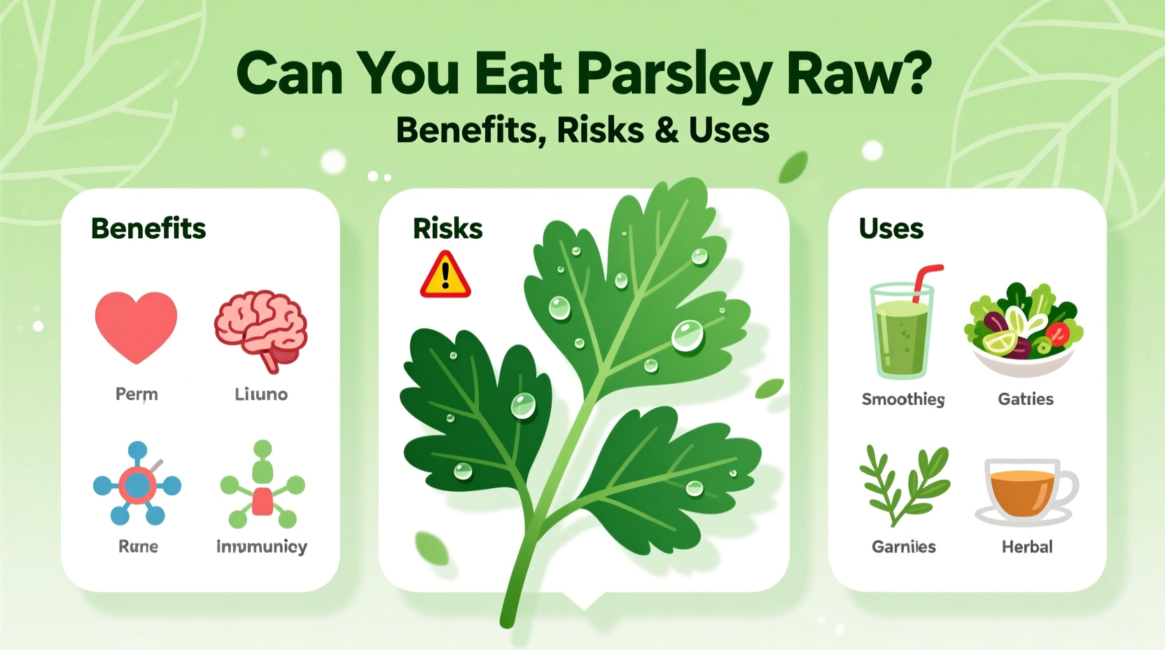 5 Raw Parsley Benefits You Need | TheHomeSprouts